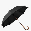 SoulRain 48" Arc Classic Wood Handle Umbrella Auto Open Windproof clear Unbreakable Stick Rain Umbrella