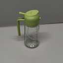 FineDine 16oz Olive Oil Sprayer for Cooking, 2 in 1 Olive Oil Dispenser Bottle for Kitchen, Air Fryer, Salad, BBQ & Baking  Dual Spray Mist & Stream, with Measurement Marks, Green