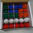 Novelty Lights Ceramic Christmas Replacement Bulbs - Outdoor Individual Bulbs for Events, Holiday Parties, Patios, and More - C7/E12 Candelabra Base, 5 Watt Lights (Multicolor, 25 Pack)