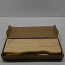 Floating Shelves for Wall 24 Inch Wooden Floating Shelves Live Edge Shelf with Unique Natural Grain Wall Mounted Rustic Pine Wood Shelf for Living Room Bedroom Kitchen Bathroom (Natural)