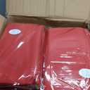 2 Pack Red Round Tablecloths 120 Inch for Dining Tables
Washable Decorative Linen Polyester Table Cover for Banquets Buffets Parties and Weddings