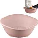 Sitz Bath for Hemorrhoids,Sitz Bath tub,Sits Bath Kit for Women Men,Wider Seating Area, Deeper Bowl (Pink)