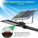 Engrepo Solar Street Lights Outdoor, 15000lm IP67 Waterproof Flood Light with Remote Control Mounting Bracket, Dusk to Dawn Security Led Flood Light for Yard, Garden, etc.