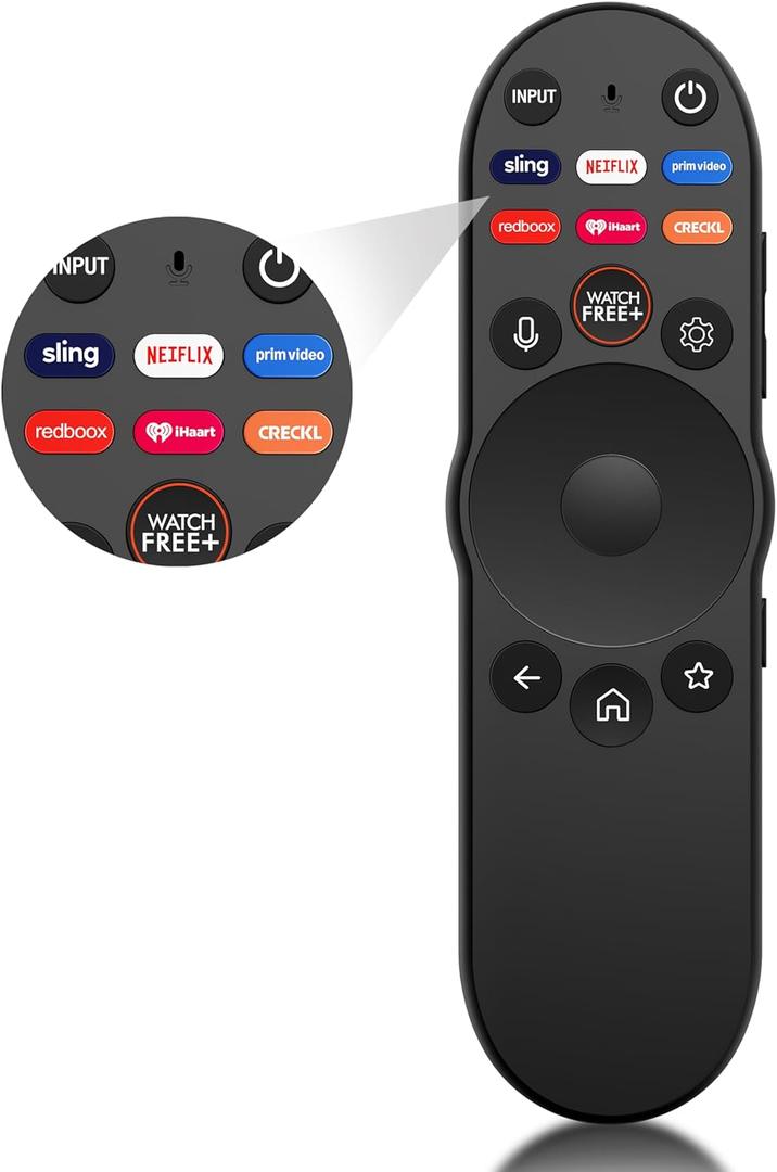 XRT270 Voice Remote for VIZIO Smart-TV-Remote, Replacement Compatible with VIZIO Smart-Cast D/P/M/V-Series 4K QLED Quantum Pro Smart TVs
