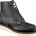 Carhartt Men's 6-inch Waterproof Wedge Soft Toe (9, Black)