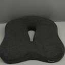 Memory Foam Seat Chair Cushion for Relieves Back Sciatica Pain Tailbone Pain Coccyx Degenerating Disc Orthopedic Osteoarthritis Prostate Cushion Low Back Pain Cushion Hip Shaping (Dark Gray)