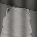 Kaximil Women's Square Neck Ruffle Hem Mini Dress Ruched Waist Short Party Dresses, Small, White