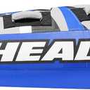 Airhead Slice Towable 2-4 Rider Models, Tube for Boating and Water Sports, Heavy Duty Full Nylon Cover with Zipper, EVA Foam Pads, and Patented Speed Safety Valve for Easy Inflating & Deflating, Standard