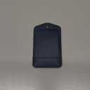 TopMade Smart Luggage Tag with Find My, Premium Leather Luggage Tags for Suitcase, Travel Bags, Backpacks, Anti-Lost Suitcase Tag Tracker for Travel with Privacy Name Card, Rechargeable (Dark Blue)