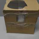 Fluffydream Elevated Dog Bowls, Prevention of Vertebrae Disease, Non-Slip With Stainless Steel Bowl, High Capacity Food Bowls (SnowWhite, M (540ML / 2 Cups))