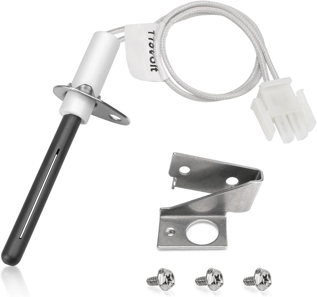 903110A 903110 Universal Furnace Ignitor With Plug, Round Silicon Nitride Hot Surface Igniters Kit Replacement for Nordyne Furnace Igniters 632313, 632313C, FC047