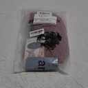 BUFASHION 14" Women Short Orange Red Kinky Straight Cosplay Synthetic Wigs With Air Bangs  (Orange Red)