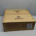 LEDIARY Caged Ceiling Fans with Lights, White Flush Mount Ceiling Fan with Remote, Small Low Profile Bladeless Ceiling Fan Light Fixture for Bedroom, Kitchen, Dining Room-White Gold Color