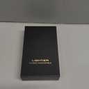 Torch Lighter, Smart Voice-Control Magic Dual Flame Dragon Lighter, Windproof with Visible Fuel Tank, Adjustable Flame Refillable Butane Lighters for Men Friends Gifts (Without Butane)-Rainbow-D