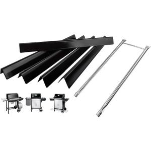 Grill Parts for Weber Genesis Silver A Gas Grills Replacement, Spirit 200 SER (Model YRS Prior To 2013), Spirit 500, for Weber Flavorizer Bars 7534 7535 65943 65902 & Burner Tube Kit 7507 10404 10459