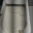 Elevated Ceramic Dog Bowl Set - Double Dog Feeding Bowls with Stand Splash Proof - Raised Dishes for Food and Water - Ideal for Small to Medium Dogs - 2 x 850 ml - 28.74 oz (White)