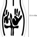 Sexy Bathroom Tufted Rugs - Soft Tufted Absorbent Rug for Bathroom Bedroom, Machine Washable Home Decor Mat(15.75 * 23.6in)