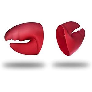 Anti-Scald Oven Gloves,Red Silicone Oven Glove Set,Lobster Claw Pot Holder, red Crab Oven Glove, can be Used as a Pot or Kitchen
