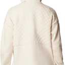 Columbia Women's Hart Mountain Quilted Hooded Full Zip (Chalk)