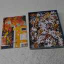 Jigsaw Puzzles for Adults 1000 Pieces, Interlock Perfectly Letter on Back No Dust, Home Decor Birthday Party Gift Toy for Men Women Elders Seniors, 1:1 Poster - Romantic Time