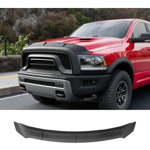 Hood Protector Compatible with 2009-2018 Dodge RAM 1500 Hood Deflector Upgraded TPE Shield Replacement for 2009-2018 Dodge RAM Accessories