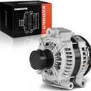 A-Premium Alternator Compatible with Ram ProMaster 1500 2014-2021, ProMaster 2500 2014-2021, ProMaster 3500 2014-2021, 3.6L, 12V 220A 6-Groove Decoupler Pulley Clockwise, Replaces 421000-7110