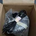 RORIANO Touch Bedside Lamp with 2 USB Charging Ports, 3-Way Dimmable Nightstand Lamps, White Glass Shade Vintage Rural Leaf Lamp for Living Room Tabletop Bedroom Side Table, LED Bulb Included (1 Pack - Black + White Glass)