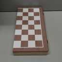 Wooden Magnetic Chess Set & Checkers Board Game, 15 Foldable Chess Board | Solid Wood 2-in-1 Board Game for Adults with Storage Box, 2 Extra Queens, Portable Travel Chess Set for Kids & Beginners