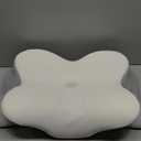 Odorless Cervical Neck Pillow, Memory Foam Neck Support Pillow for Neck Pain Relief, Adjustable Contour Neck Pillow with Breathable Cover