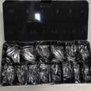 Apres Gel-X Almond Box of Nail Tips | 280 Gel-X Tips, Soft Tips, 14 Sizes 00-9 | Half-sizes Included (Natural Almond Medium, 280 Count)