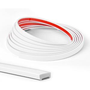 Wowstar 10 Ft Peel & Stick Trim, Flexible & Self-Adhesive Molding for Walls, Edges, Borders, Window Frames, Backsplash Tiles - White