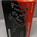 A-Premium - Hydraulic Power Steering Rack and Pinion Compatible with Toyota Tacoma 1998-2004, RWD Only