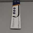 Lindas Essentials Silicone Stove Gap Covers (2 Pack), Heat Resistant Oven Gap Filler Seals Spaces Between Stovetop and Counter, Easy to Clean Stove Side Guard (30 Inches, Black)