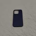 LONLI Classic - (for iPhone 14 Pro) - European Nappa Leather Case - Smoothen and Soften Over Time - Compatible with Magsafe - Midnight Blue