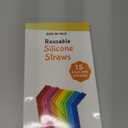 15 FITS ALL TUMBLERS STRAWS - Reusable Silicone Straws for 30 and 20 oz Yeti - Flexible Easy to Clean + 2 Cleaning Brushes - BPA Free, No Rubber Taste Drinking - Best Value for Money Pack