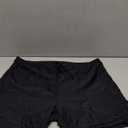 Aqua Eve Women Plus Size Tankini Swimsuit Two Piece Flowy Swimdress Bathing Suits with Shorts (Black, 18W/ 2XL)