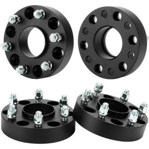 Youxmoto 6X5.5 1.5" Wheel Spacers Fit for Cadillac Escalade, for Chevrolet Silverado 1500 Suburban Tahoe, for GMC Sierra 1500 Yukon, Forged Wheel Adapter with 78.1mm Hub Bore M14x1.5 Studs