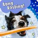 Pawstruck Natural Large 10-13 Beef Collagen Braids for Dogs Long-Lasting Rawhide & Bully Stick Alternative, with Chondroitin & Glucosamine 3 Pack (EXP 05/21/29)