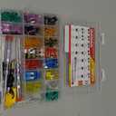 306 PCS Car Fuses Assortment Kit, Micro + Mini + Standard Blade Fuses Automotive Kit (2A 5A 7.5A 10A 15A 20A 25A 30A 35A) + Puller Replacement for Car Truck Boat RV Motorcycle Camper