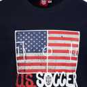 Been There Premium Hand Tailored US Soccer SS T Shirt (Black, XL)