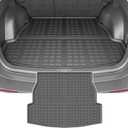 powoq Trunk Mat Compatible with 2019 2020 2021 2022 2023 2024 2025 Toyota RAV4 Cargo Mat TPE Cargo Liner Trunk Liner Replacement for 2019-2025 Toyota RAV4 Accessories (Fit 2019-2025,Rear Trunk Mat)