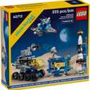 LEGO 40712 Micro Rocket Launchpad: 325 Pieces - Nostalgic Space Toy Set for Adults and Kids 9+, Inspired by Classic Space Sets from The 70s and 80s, Includes Rocket, Space Station, and Characters
