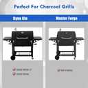 DGN576SNC-D Charcoal Tray Replacement Parts for Dyna Glo Charcoal Grill Parts DGN576DNC-D DGN576DNC Ash Pan Charcoal Basket Coal Tray GHP404-01003-02 Master Forge MFJ576DNC Coal Holder Rack