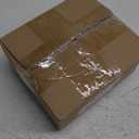 DearHouse 2 Pack Fall Maple Leaf Garland - 5.9Ft/Piece Hanging Vine Artificial Autumn Foliage for Thanksgiving, Home, Wedding, Fireplace, Party, Christmas Decor (Light Orange)