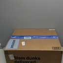 Sebor Air Mattress Twin with Built-in Pump 18", Comfortable Self-Inflating Air Mattress with High-Speed Pump, Durable Blow Up Mattress Twin with Storage Bag for Guests, Camping, Travel (Blue White)