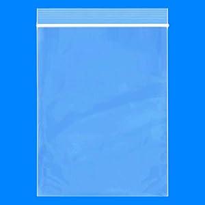 Spartan Industrial - 7 X 8 (1000 Count) 2 Mil Clear Reclosable Zip Plastic Poly Bags with Resealable Lock Seal Zipper