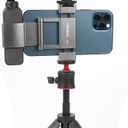 PellKing Osmo Pocket/Osmo Pocket 2 Phone Holder Set Expansion Accessories + Universal mini Extension Pole Tripod Compatible with DJI OSMO Pocket 2/ DJI OSMO Pocket and Smartphone