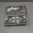 Matching Pet & Owner Sweaters - 100% Acrylic Christmas Sweater  Add Human and Dog Sweaters to Cart Separately (Human Unisex 2XL (fits Like Women's 2XL / Men's L), Grey Moose)