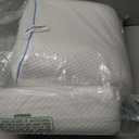 MARS WELLNESS Memory Foam Cuddle Pillow - Ergonomic Anti Pressure Couples Pillow with Arm Hole - Great for Cuddling, Neck & Shoulder Pain