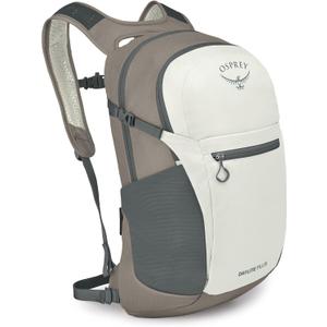 Osprey Daylite Plus Commuter Backpack - Everyday Pack with Laptop Sleeve, Bottle Pockets, and Extra Storage, Mystery White/Multi